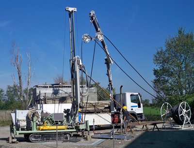  Posa di una sonda geotermica verticale